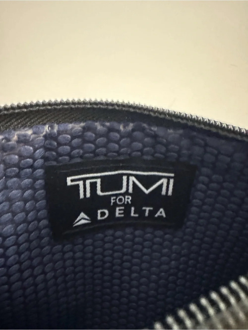 Tumi x Delta Small Zipper Pouch